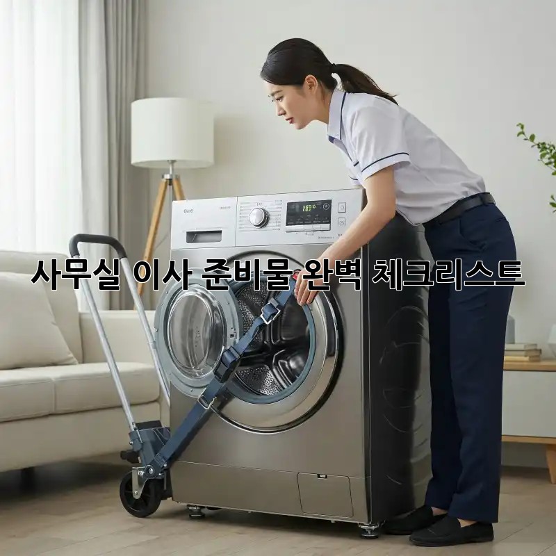 사무실 이사, 준비물 완벽 체크리스트!