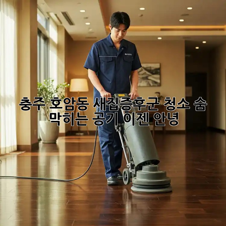 충주 호암동 새집증후군 청소🏡 숨 막히는 공기, 이젠 안녕!💨