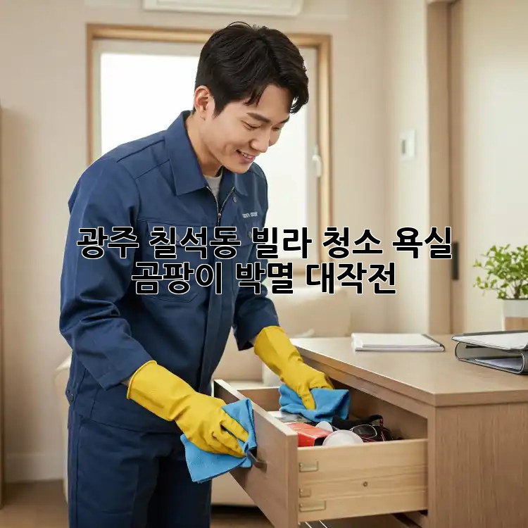 🏡 광주 칠석동 빌라 청소, 욕실 ✨ 곰팡이 박멸 대작전!