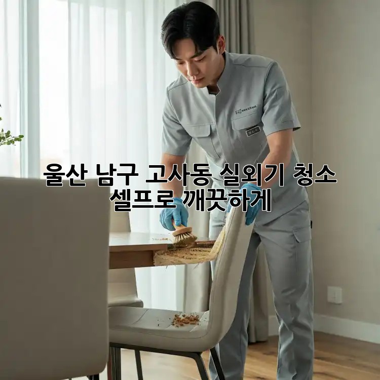 울산 남구 고사동 실외기 청소, 셀프로 깨끗하게!