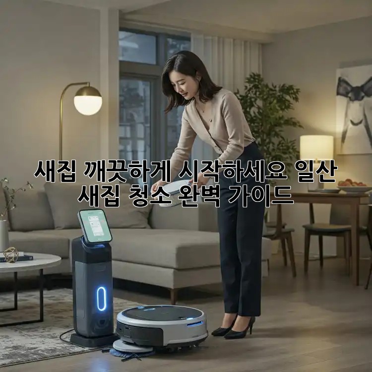 새집, 깨끗하게 시작하세요! 일산 새집 청소 완벽 가이드