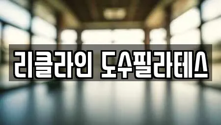 리클라인 도수필라테스