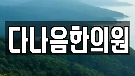 다나음한의원