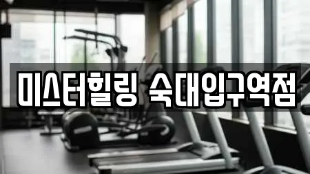 미스터힐링 숙대입구역점