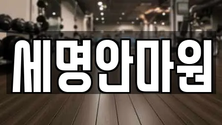 세명안마원