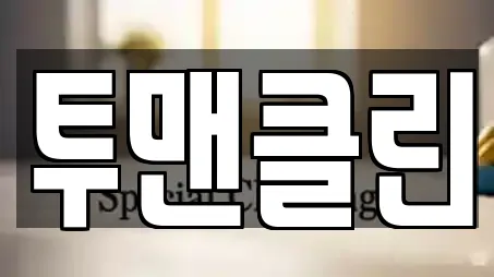 투맨클린