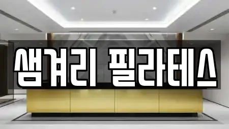 샘겨리 필라테스