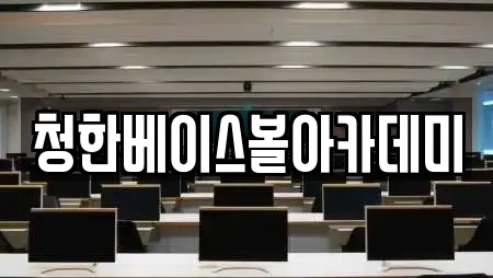 청한베이스볼아카데미