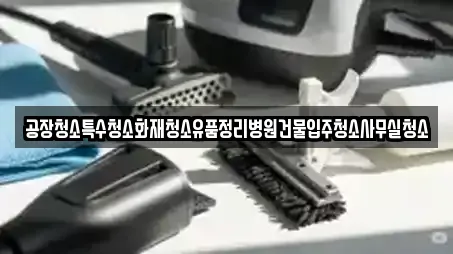 공장청소특수청소화재청소유품정리병원건물입주청소사무실청소