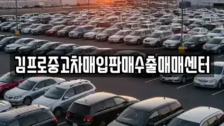 강원 강릉시 옥천동 중고차매매 전문 김프로중고차매입판매수출매매센터