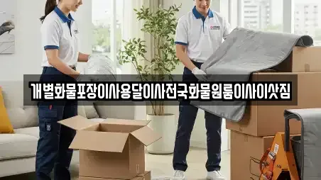 개별화물포장이사용달이사전국화물원룸이사이삿짐