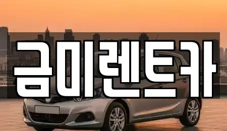경기 부천시 소사구 심곡본동 렌트카 전문 금미렌트카