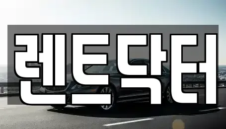 경기 부천시 소사구 심곡본동 장기렌트카 전문 렌트닥터
