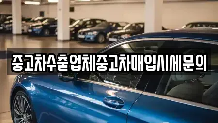 경기 부천시 소사구 심곡본동 중고차매입 전문 중고차수출업체중고차매입시세문의