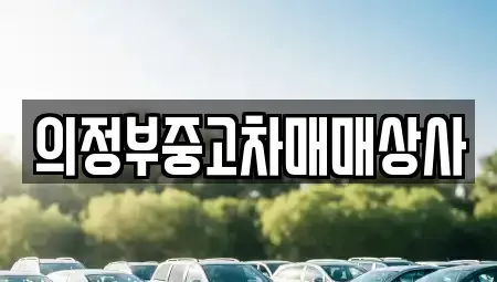 경기 양주시 장흥면 중고차매매 전문 의정부중고차매매상사