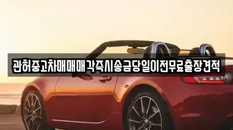 경기 의왕시 청계동 중고차 전문 관허중고차매매매각즉시송금당일이전무료출장견적