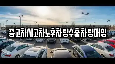 경기 의왕시 청계동 중고차 전문 중고차사고차노후차량수출차량매입