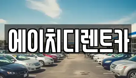 경기도 수원시 팔달구 구천동 렌트카 전문 에이치디렌트카