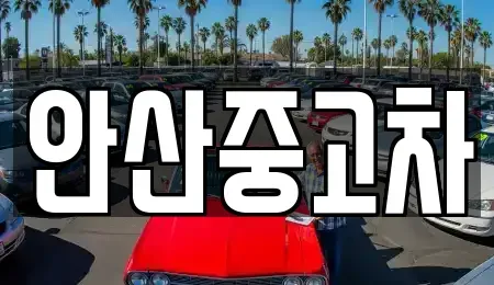 경기도 안산시 단원구 선부동 중고차매매 전문 안산중고차