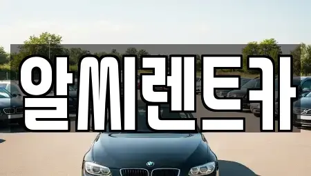 경기도 의정부시 산곡동 장기렌트카 전문 알씨렌트카