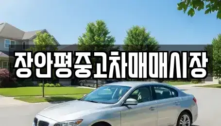 경기도 의정부시 산곡동 중고차매매 전문 장안평중고차매매시장