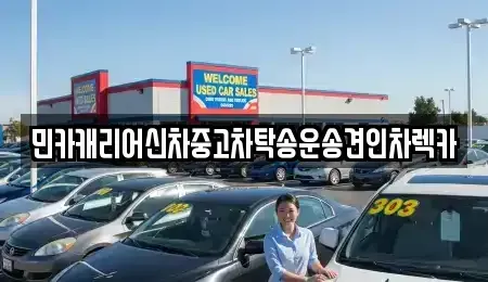 경기도 화성시 중동 중고차 전문 민카캐리어신차중고차탁송운송견인차렉카
