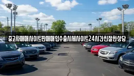경기도 화성시 중동 중고차 전문 중고차매매사이트판매매입수출시세사이트24시간친절한상담
