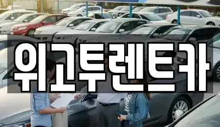 경남 김해시 외동 단기렌트카 전문 위고투렌트카