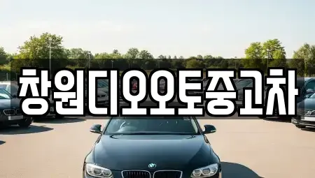 경남 창원시 성산구 덕정동 중고차 전문 창원디오오토중고차