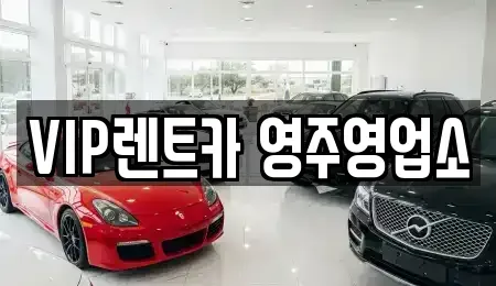 경북 영주시 렌트카 전문 VIP렌트카 영주영업소