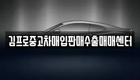 경북 영주시 중고차매매 전문 김프로중고차매입판매수출매매센터