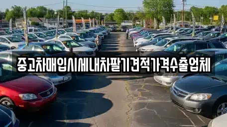 경북 청송군 청송읍 중고차 전문 중고차매입시세내차팔기견적가격수출업체
