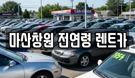 경상남도 창원시 마산합포구 신포동2가 렌트카 전문 마산창원 전연령 렌트카