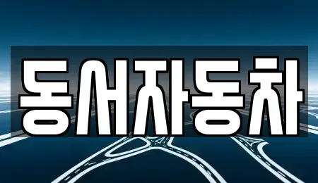 경상북도 영천시 성내동 중고차 전문 동서자동차