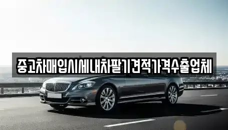 대구 달성군 하빈면 중고차매입 전문 중고차매입시세내차팔기견적가격수출업체