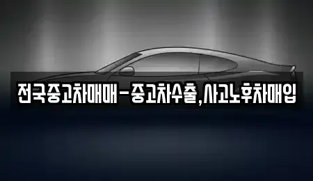 대구 북구 고성동2가 중고차매매 전문 전국중고차매매-중고차수출,사고노후차매입