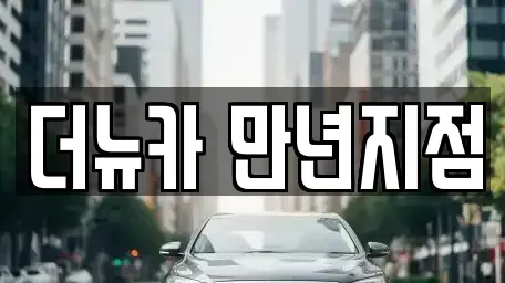 대전 유성구 가정동 단기렌트카 전문 더뉴카 만년지점