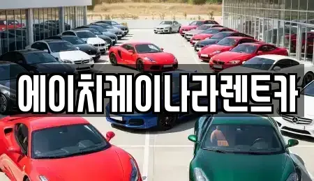 대전 유성구 가정동 렌트카 전문 에이치케이나라렌트카