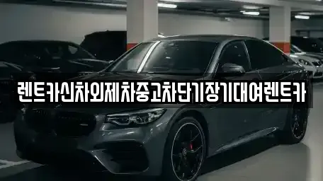 서울 성동구 금호동1가 렌트카 전문 렌트카신차외제차중고차단기장기대여렌트카