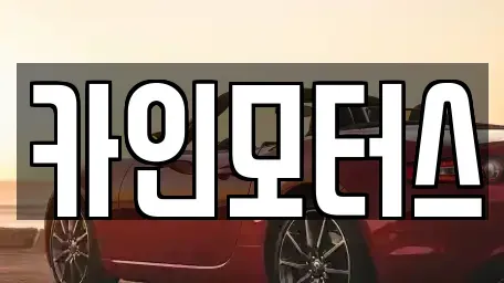서울 중구 묵정동 중고차 전문 카인모터스