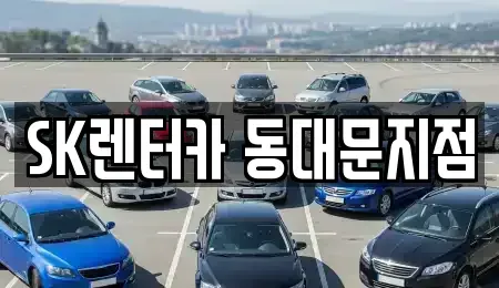 서울특별시 중구 을지로5가 렌트카 전문 SK렌터카 동대문지점