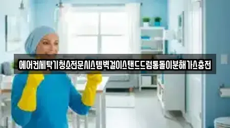 에어컨세탁기청소전문시스템벽걸이스탠드드럼통돌이분해가스충전