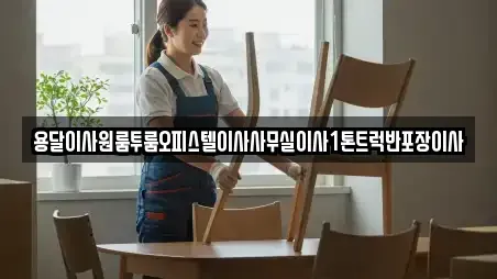 용달이사원룸투룸오피스텔이사사무실이사1톤트럭반포장이사