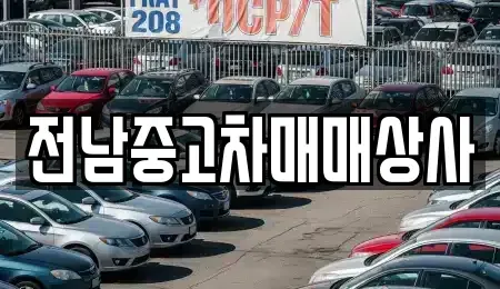 전남 함평군 손불면 중고차 전문 전남중고차매매상사