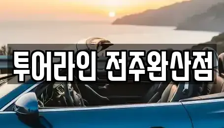 전북특별자치도 전주시 완산구 남노송동 렌트카 전문 투어라인 전주완산점