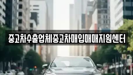 전북특별자치도 정읍시 송산동 중고차매입 전문 중고차수출업체중고차매입매매지원센터
