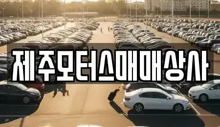 제주특별자치도 서귀포시 서호동 중고차 전문 제주모터스매매상사