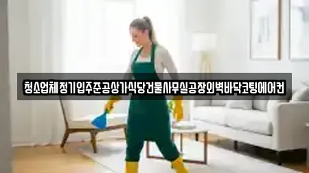 청소업체정기입주준공상가식당건물사무실공장외벽바닥코팅에어컨