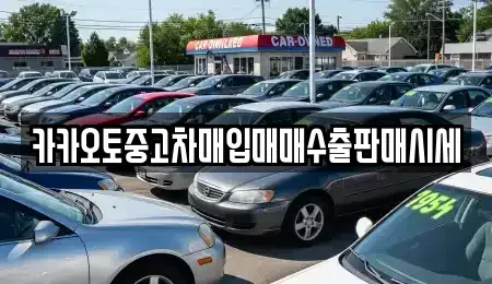 충청북도 충주시 동량면 중고차매입 전문 카카오토중고차매입매매수출판매시세