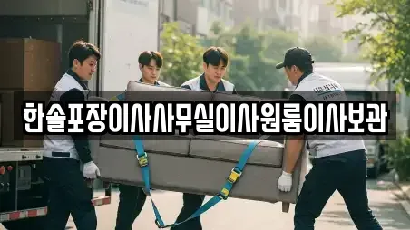 한솔포장이사사무실이사원룸이사보관